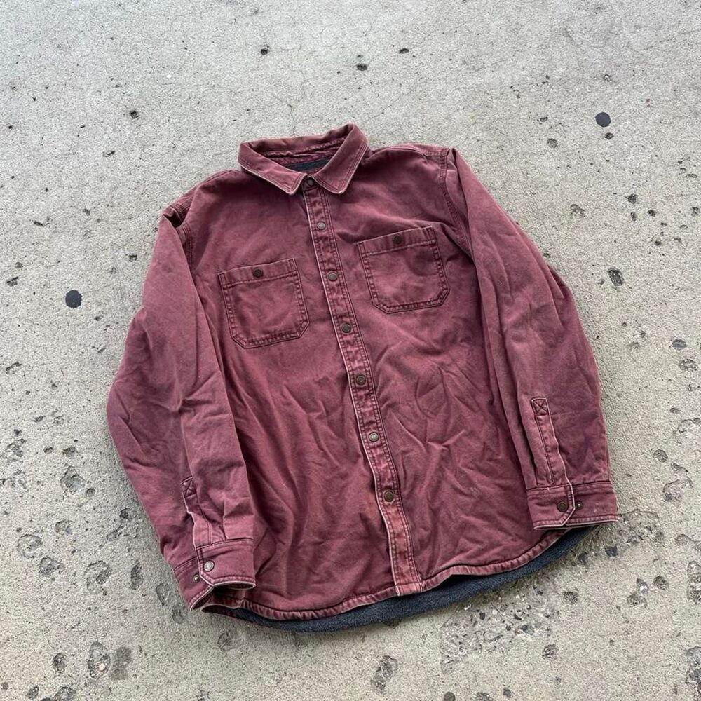L.L.Bean Iron Works Old Money Y2K Insulated Button Up Longsleeve